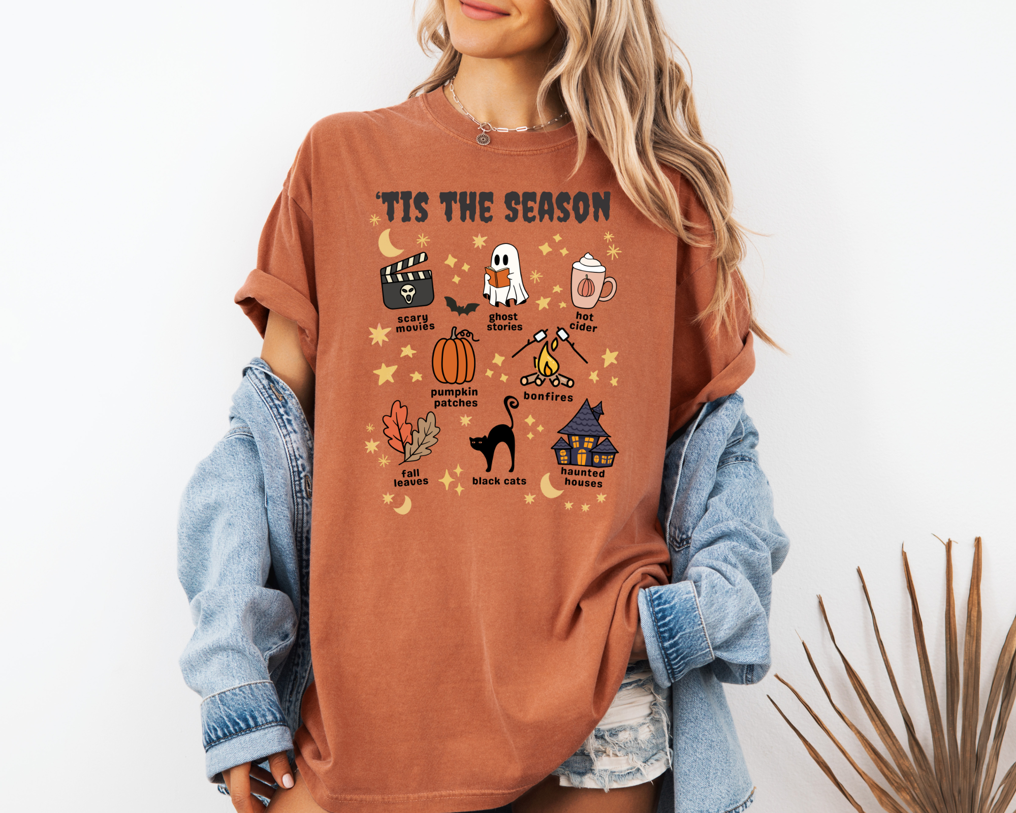 Trendy spooky season tshirt