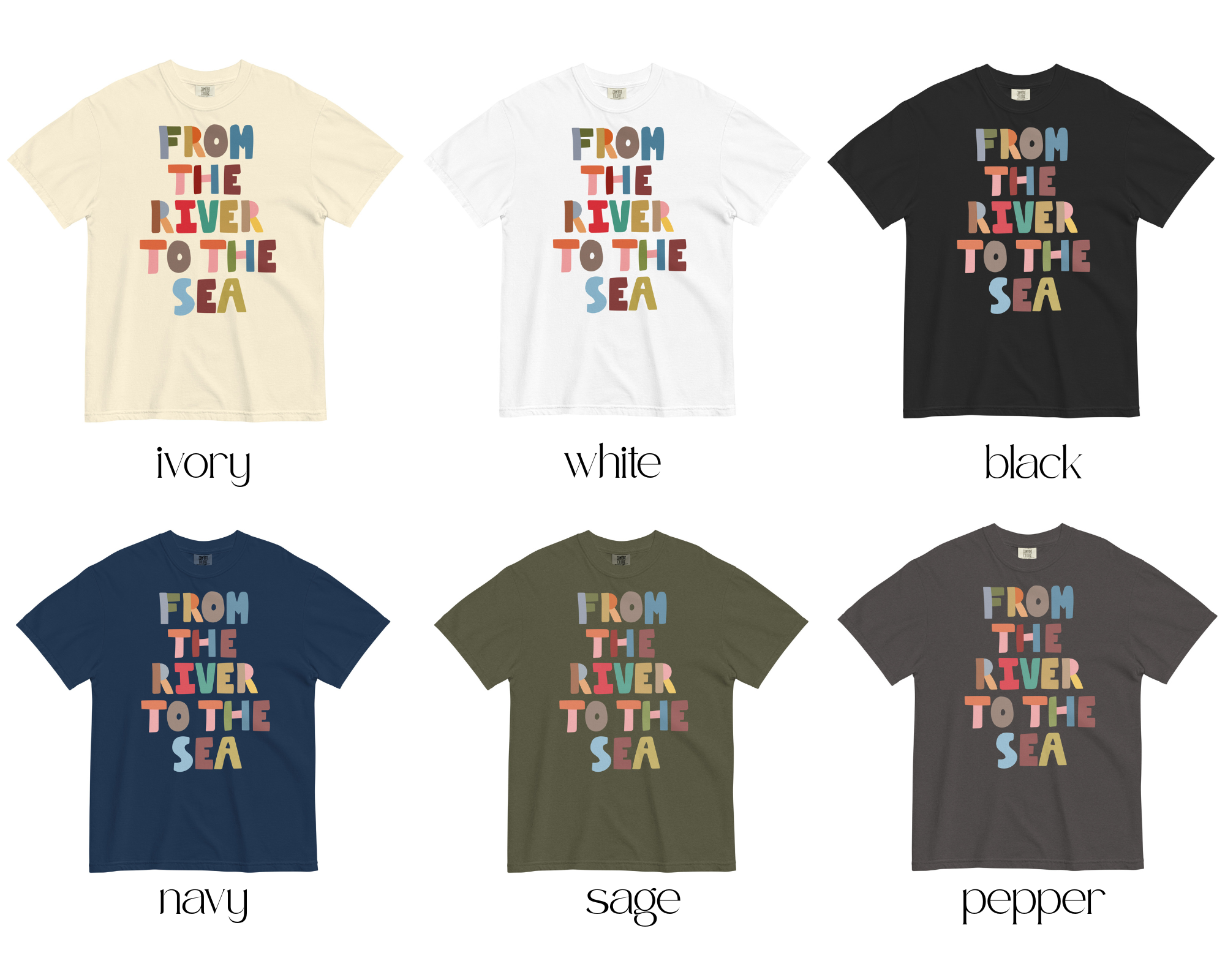 From the River to the Sea T-shirt