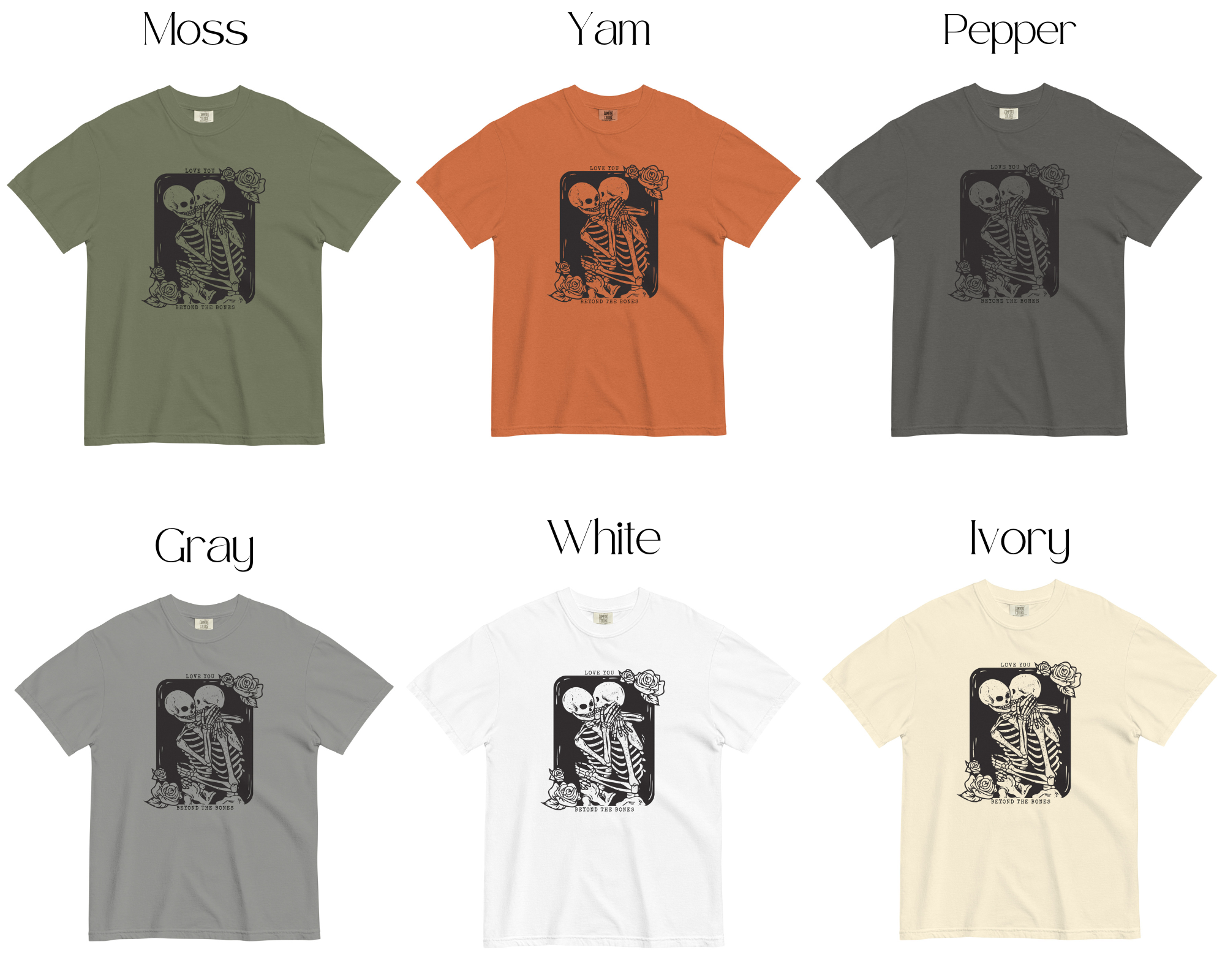 Kissing Skeletons T-shirt