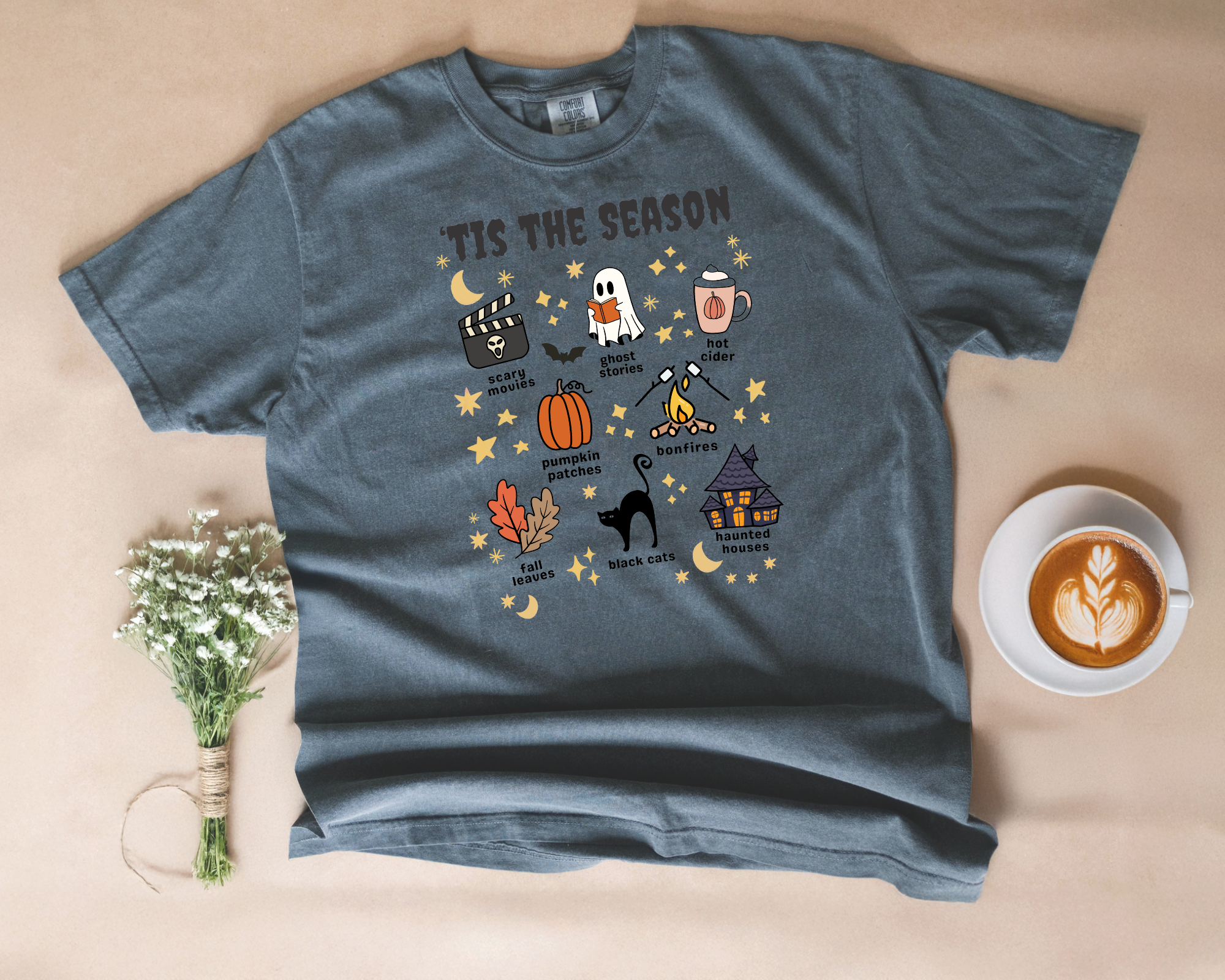Trendy spooky season tshirt