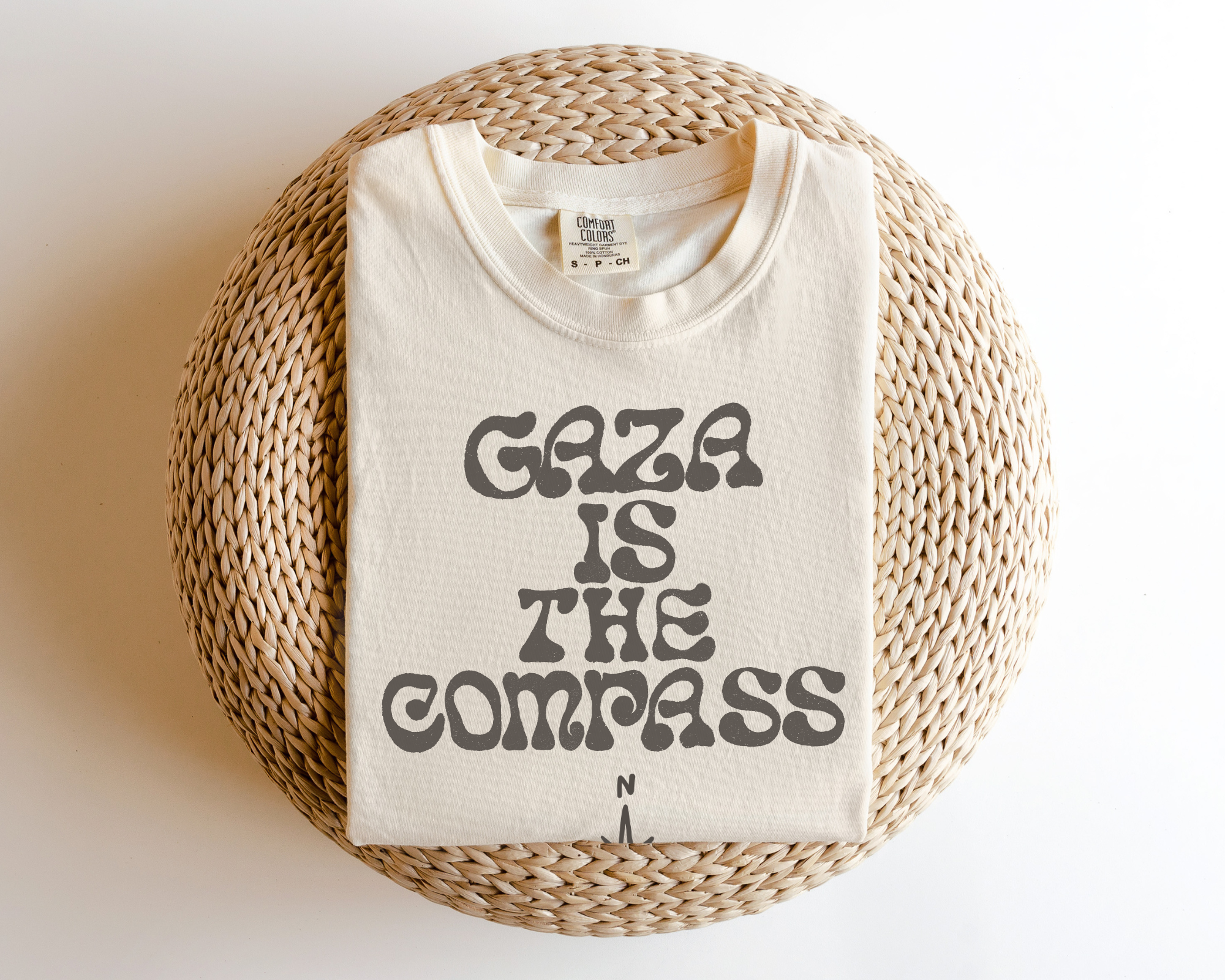 Gaza Is The Compass t-shirt