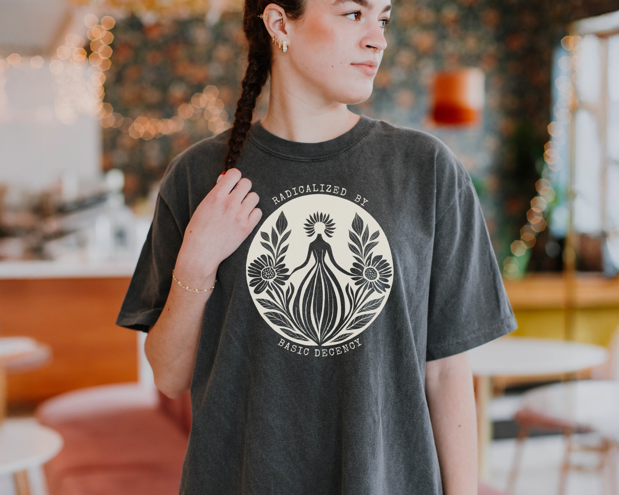 Radicalized by Basic Decency Tshirt