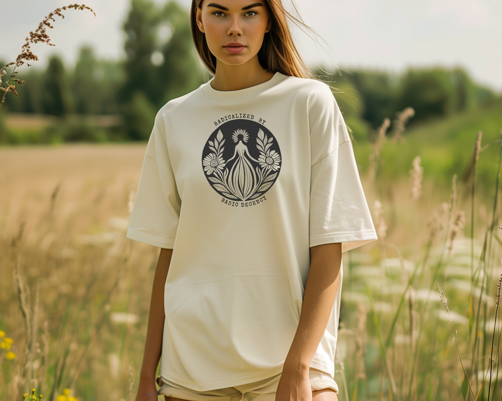 Radicalized by Basic Decency Tshirt