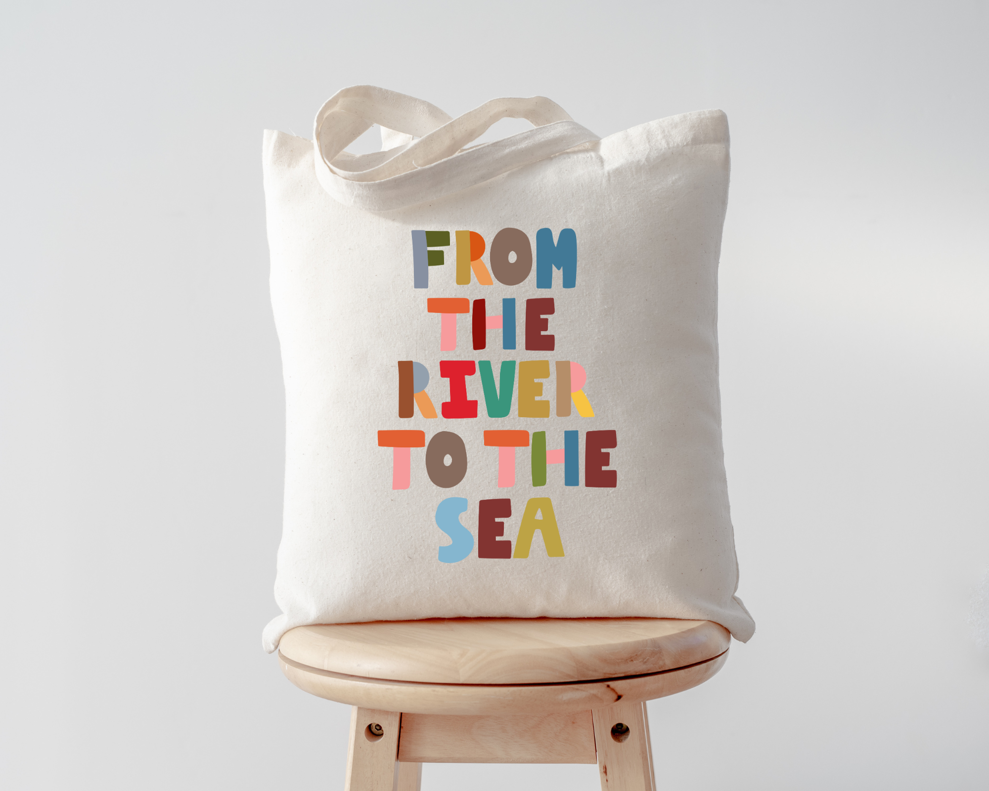 From The River To The Sea Eco Tote Bag