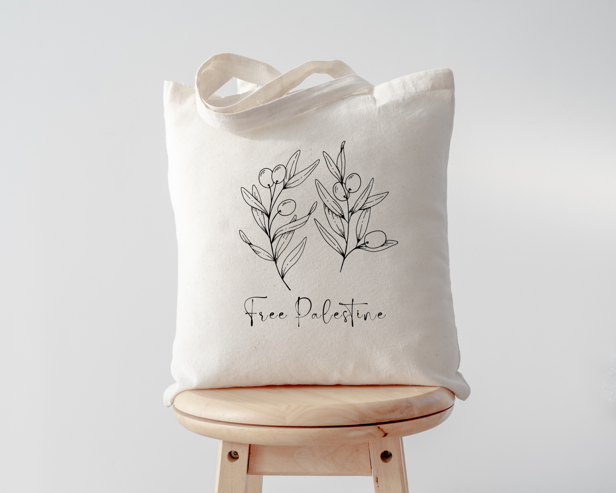 Free Palestine Eco Tote Bag