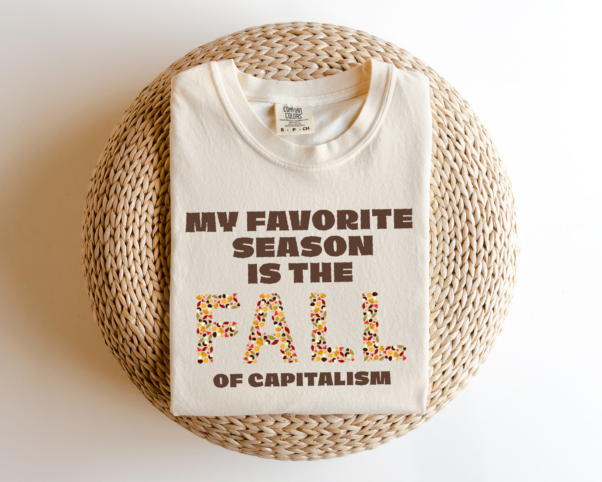 Trendy Leftist Fall T-shirt (4 choices)