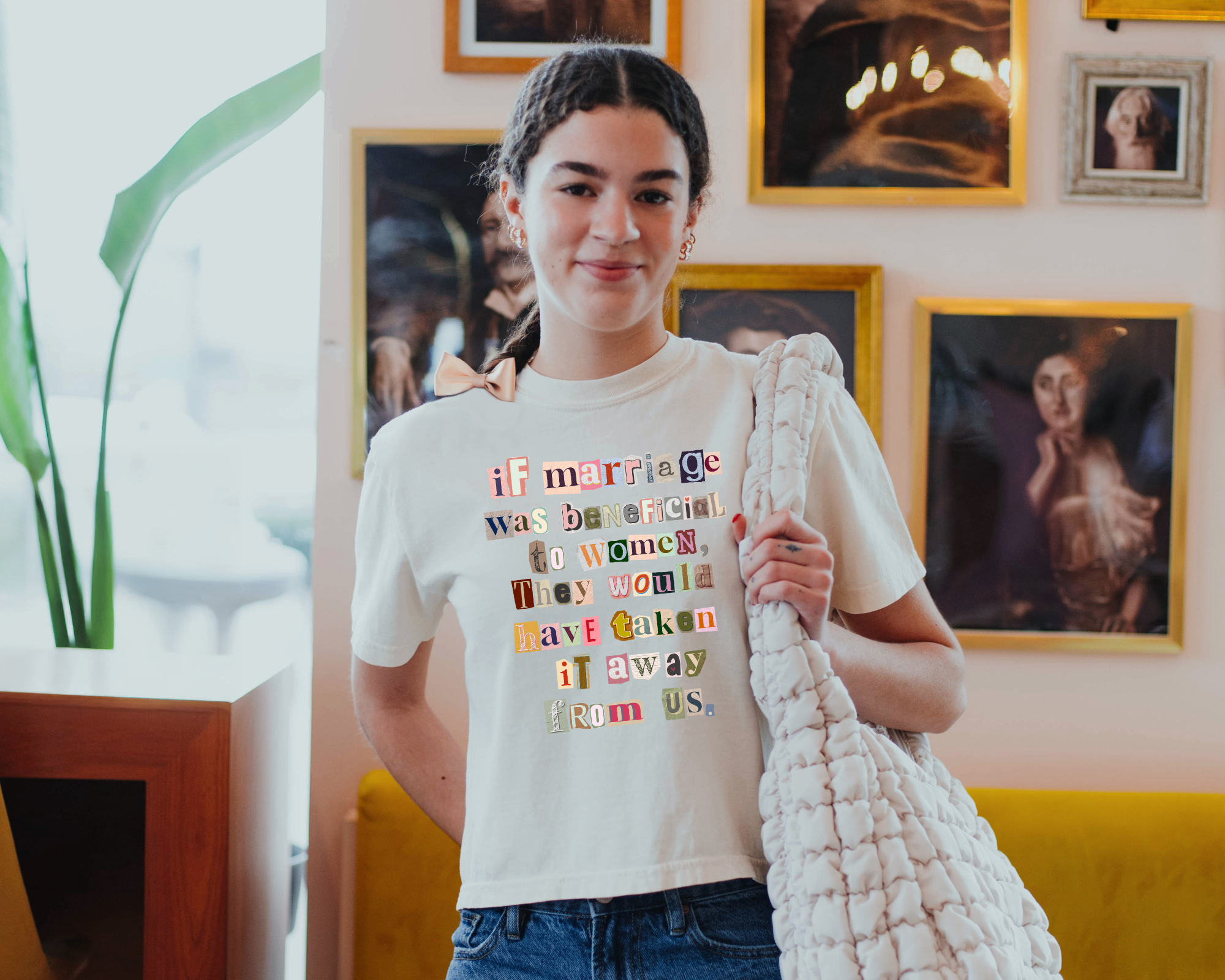 Anti Patriarchy Boxy Tshirt