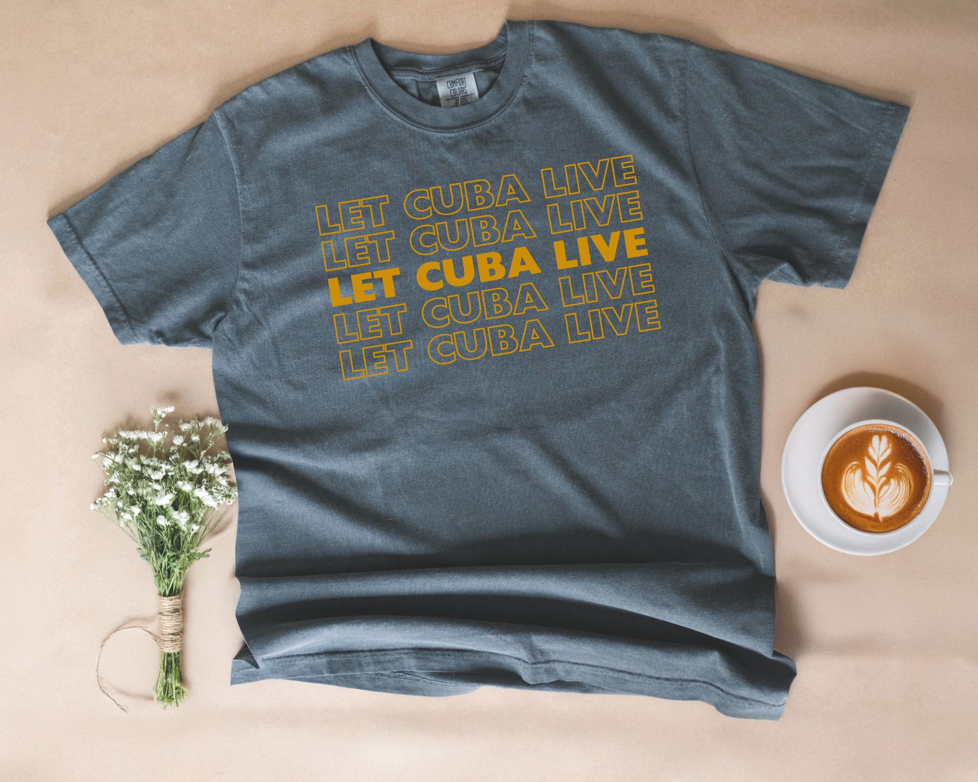 Let Cuba Live Unisex Tee