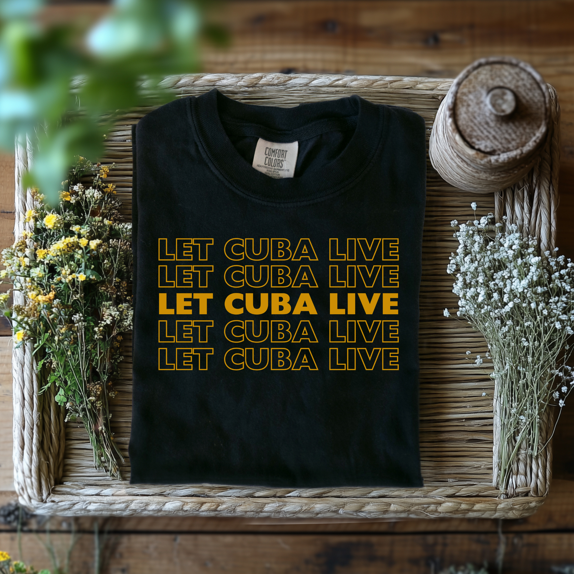 Let Cuba Live Unisex Tee