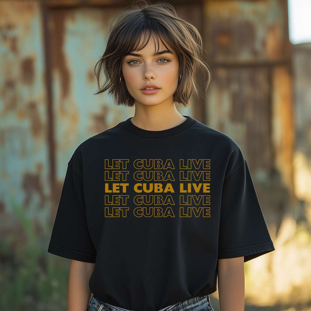 Let Cuba Live Unisex Tee