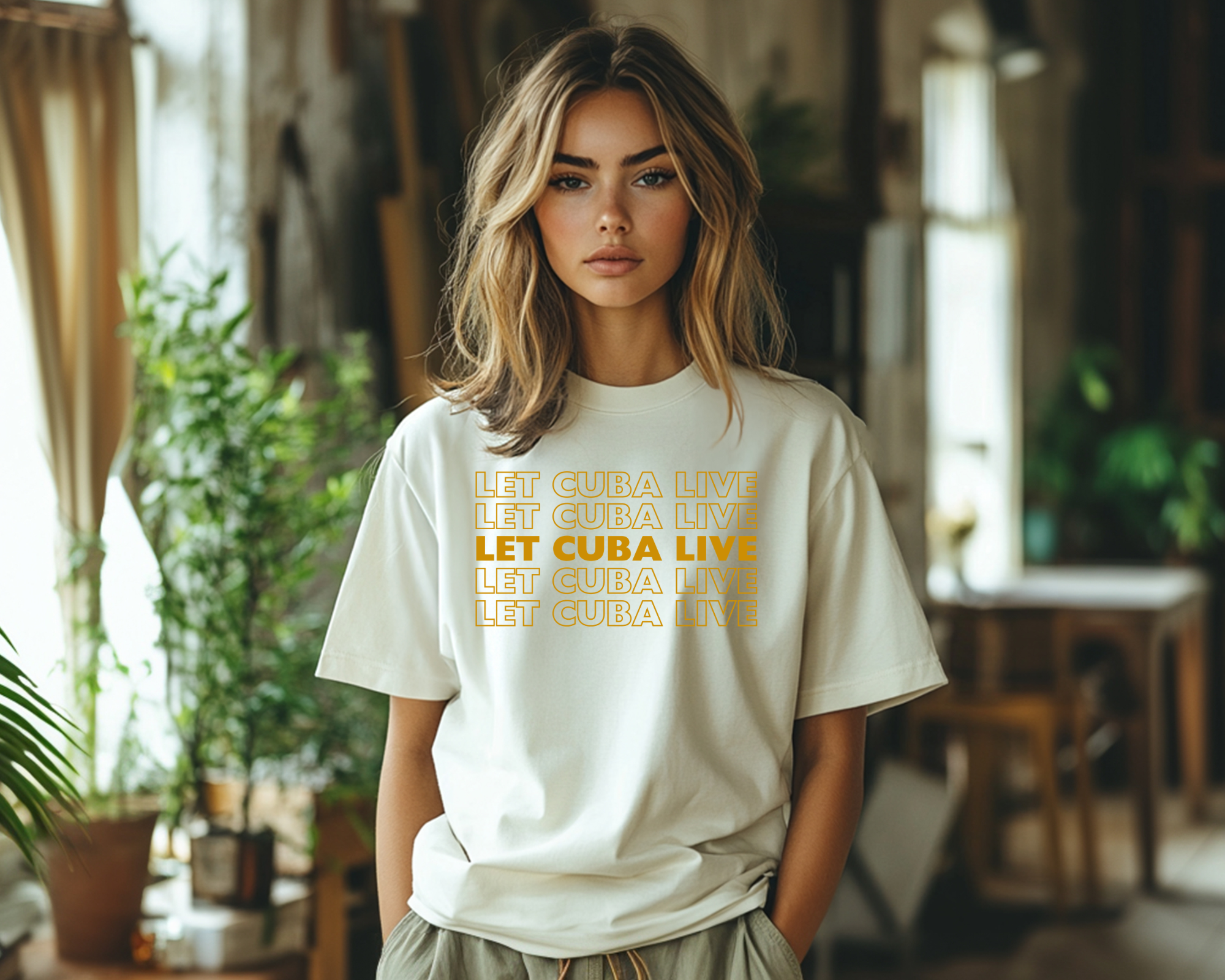 Let Cuba Live Unisex Tee