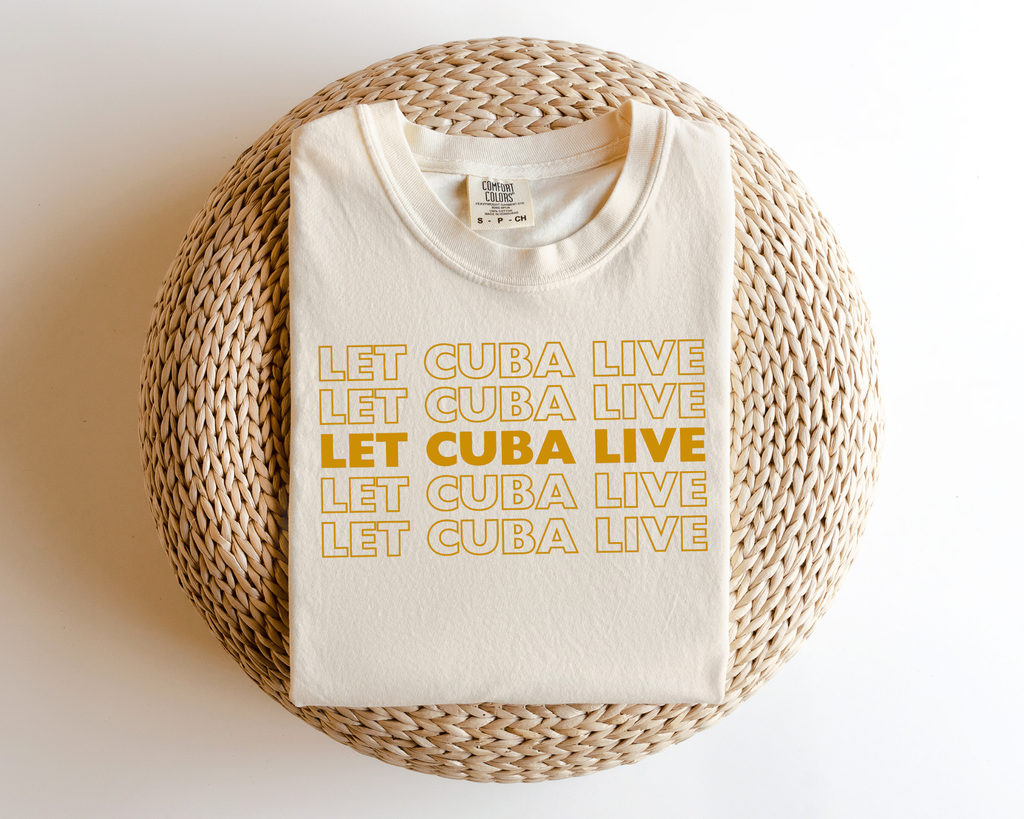 Let Cuba Live Unisex Tee