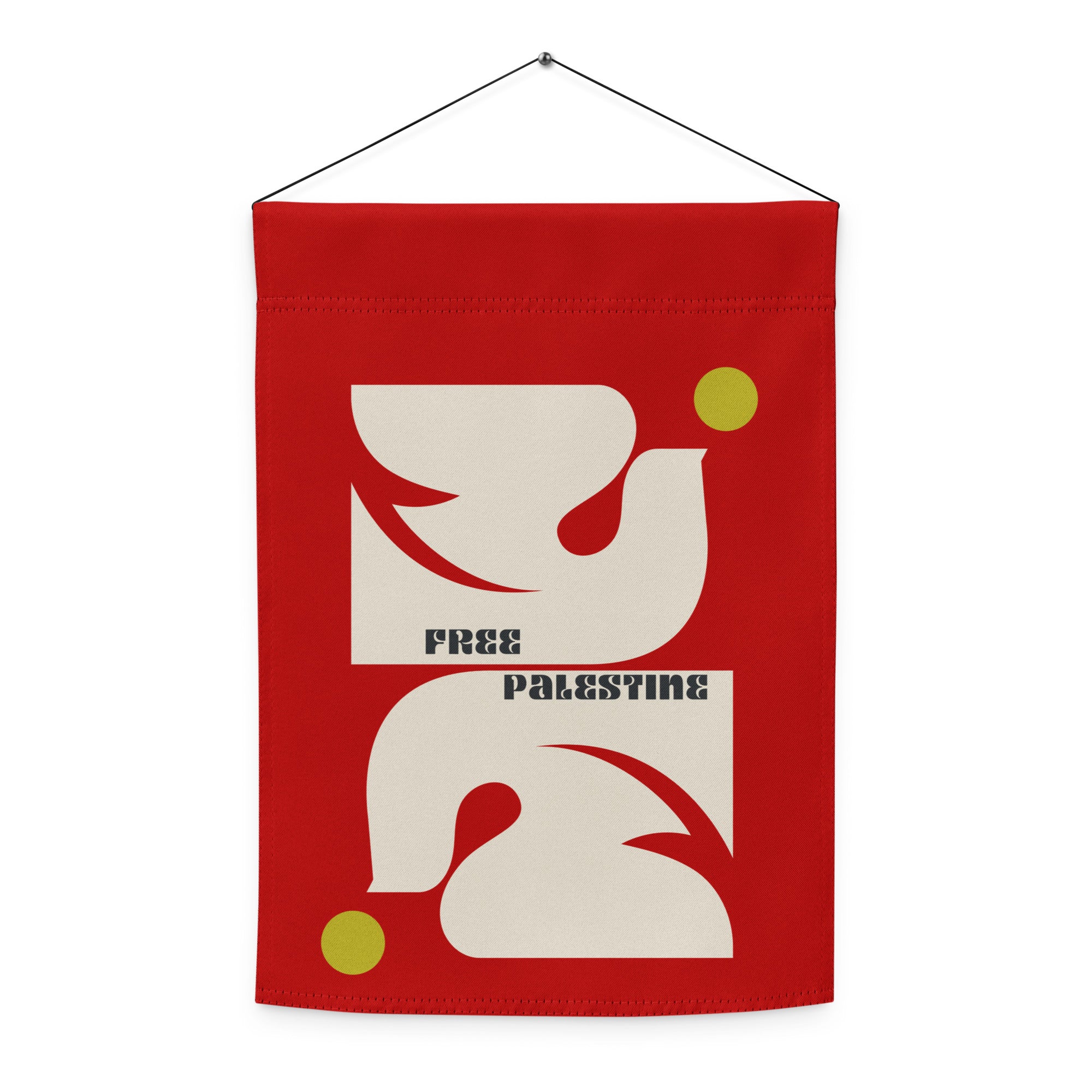 Free Palestine garden flag