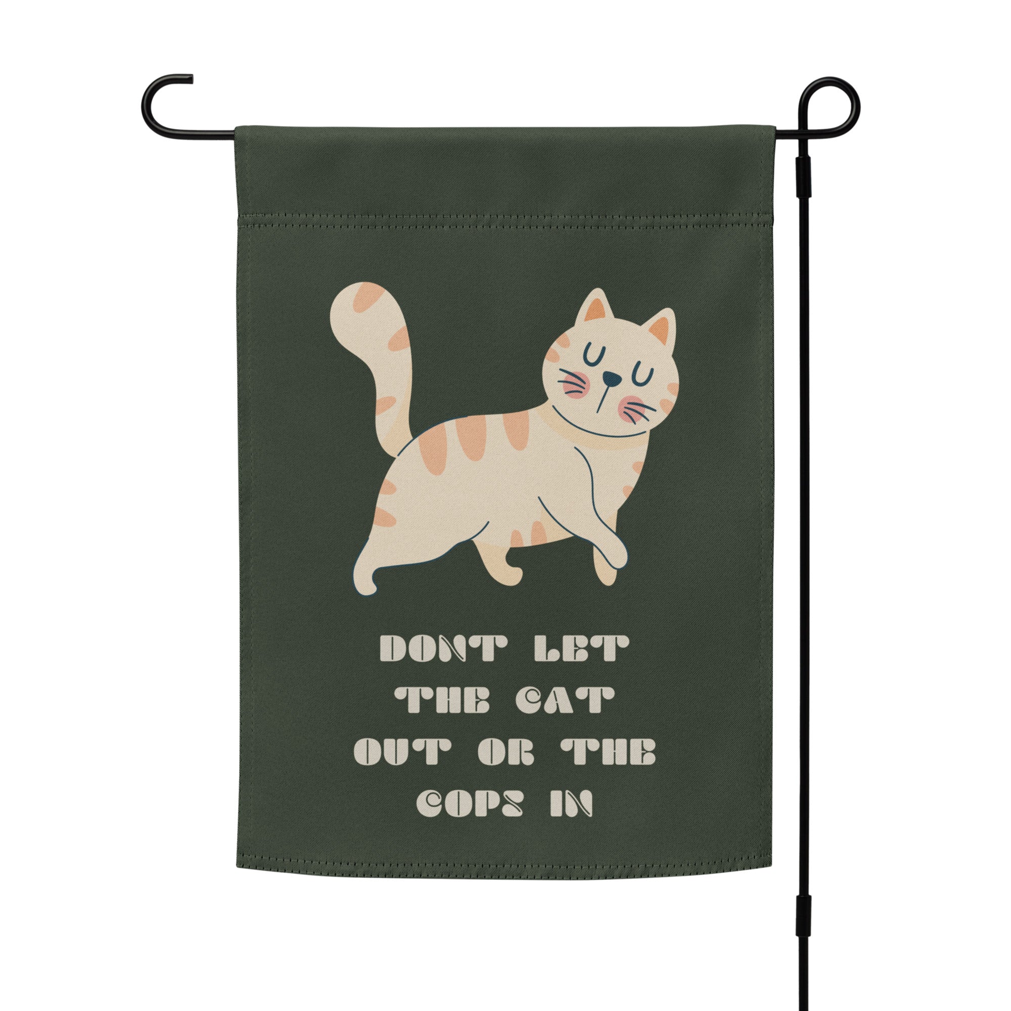 Anti Police Garden Flag