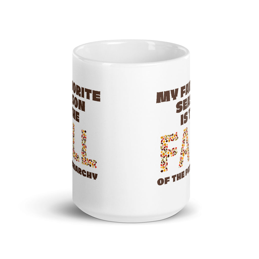 Anti Patriarchy Fall mug