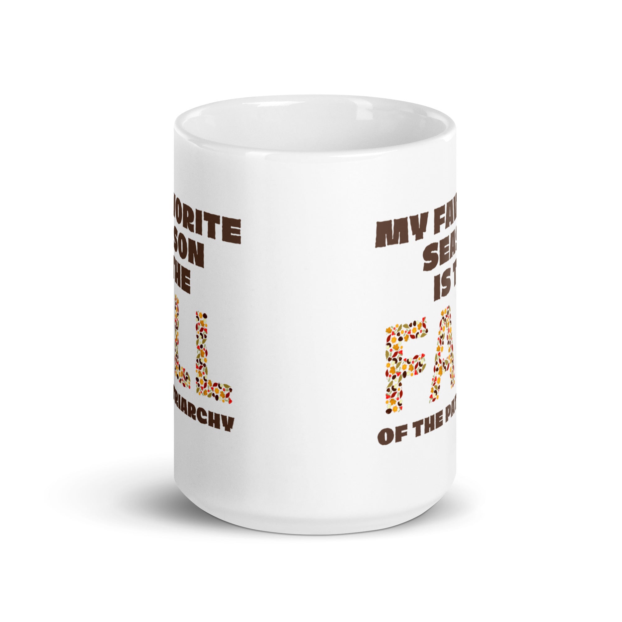Anti Patriarchy Fall mug
