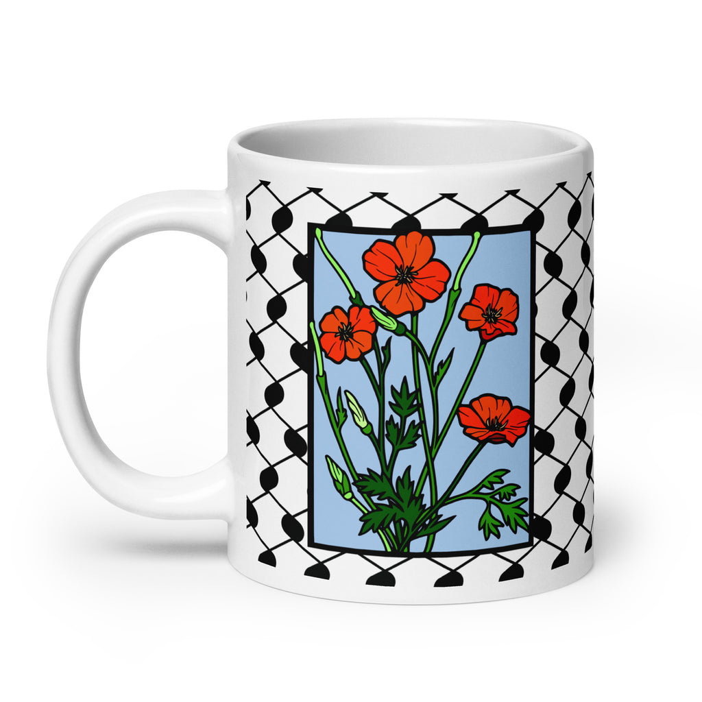Palestine Keffiyeh Mug